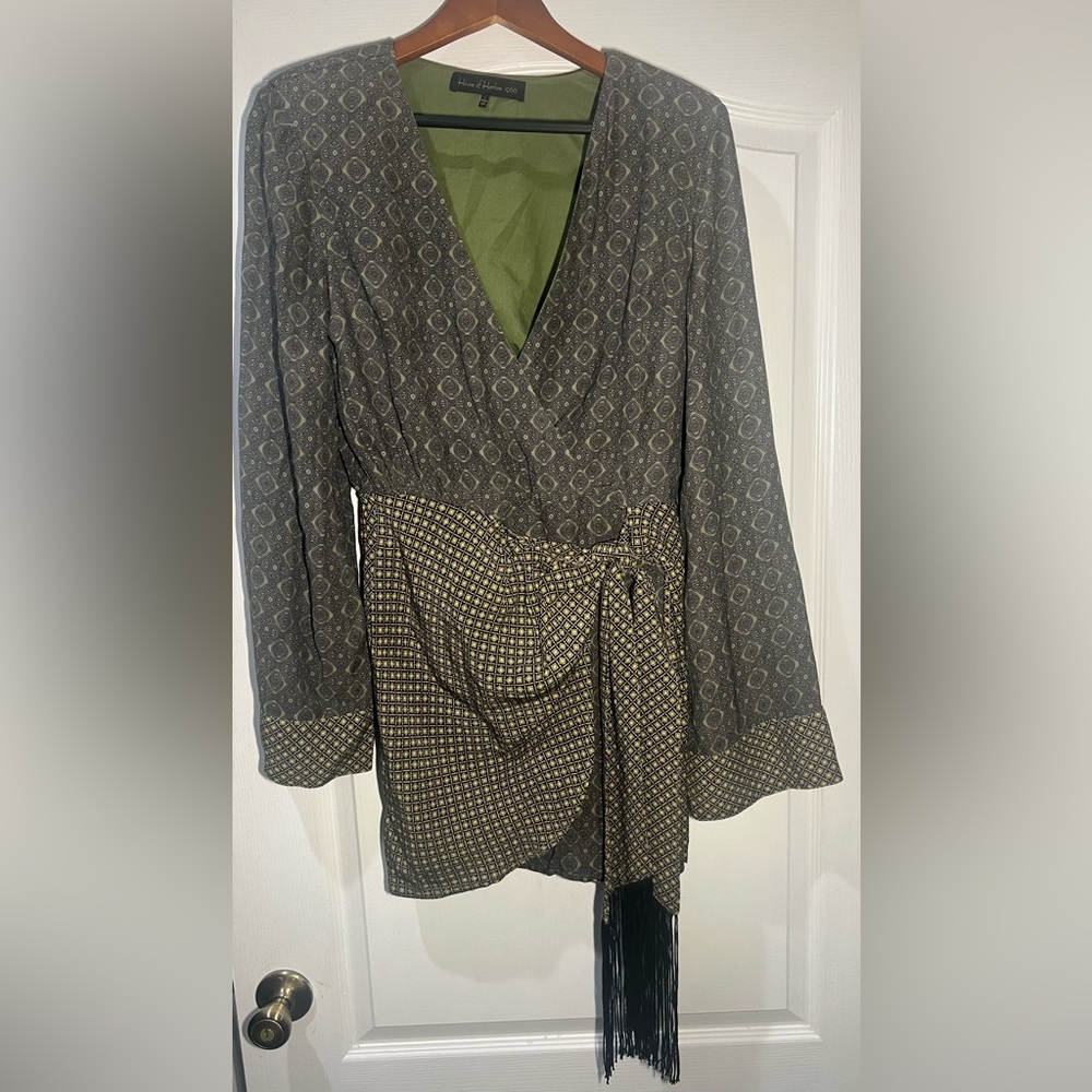x Revolve Giovanna Mini Dress in Geo Multi House  of Harlow 1960 size S - Picture 2 of 4